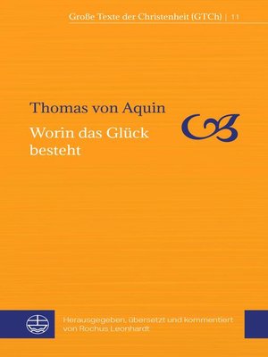 cover image of Worin das Glück besteht